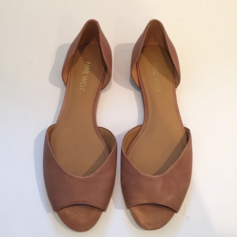 Nine West d'orsay flats